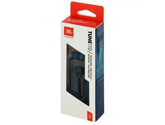 Гарнитуры JBL T110 синий